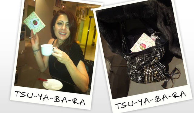 <strong>CATHERINE MALANDRINO｜キャサリン・マランドリーノのNEW YORK通信 vol.08</strong> 日本でもおなじみローズウォーターとコラーゲンのセット、「TSU-YA-BA-RA」。ラグジュアリーな香りでリラクゼーションや癒し効果のあるローズウォーターには、女性ホルモンを整えたり、殺菌・解毒作用など、うれしい効果もたくさん。毎日持ち歩いているのだとか。