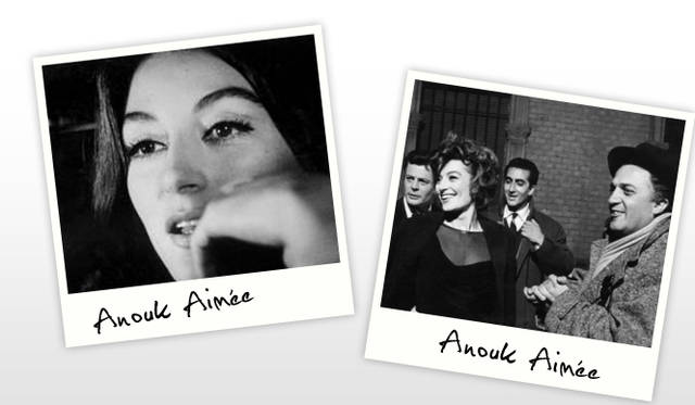 <strong>CATHERINE MALANDRINO｜キャサリン・マランドリーノのNEW YORK通信 vol.08</strong> こちらも1960年代フランス映画を代表する存在、女優のアヌーク・エーメ。『男と女』は永遠のラブストーリー。