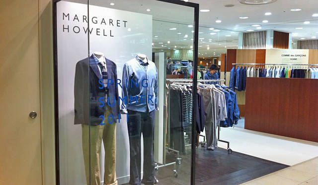 <strong> MARGARET HOWELL｜マーガレット・ハウエル</strong>　『マーガレット・ハウエル メンズ JR名古屋髙島屋店』 