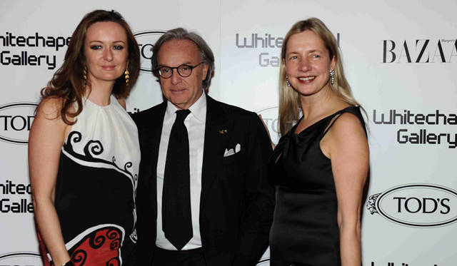 　　左／ハーパース・バザー誌編集長Lucy Yeomans　　右／ホワイトチャペル・ギャラリー・ディレクターIwona Blazwick