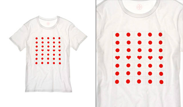 <strong>TORY BURCH | トリー　バーチ</strong>　地震被災者へ救援活動の支援を発表、日本国旗をイメージしたTシャツ販売、全額寄付へ