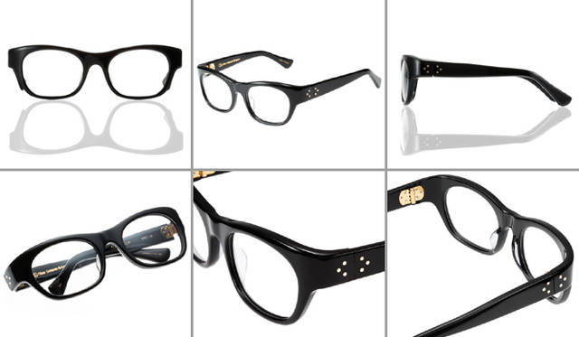 <strong>OLIVER GOLDSMITH｜オリバー ゴールドスミス</strong>　COUNSELL（カウンセラー）　NERO 3万6750円（幅 142mm／テンプル長 132mm／レンズサイズ（縦×横）41×51mm）