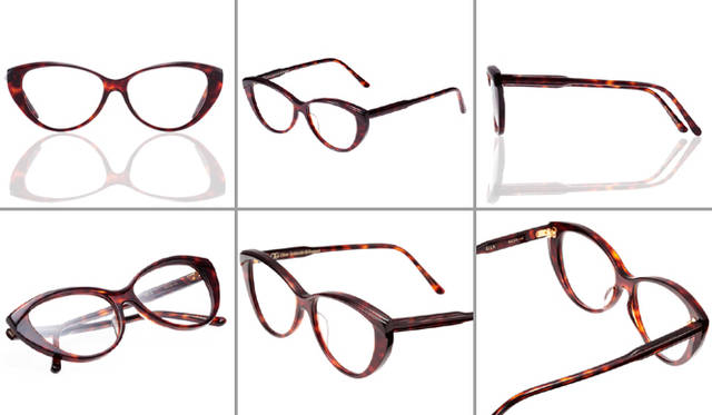 <strong>OLIVER GOLDSMITH｜オリバー ゴールドスミス</strong>　ELLA（エラ）　Dark Tortoiseshell 3万1500円（幅 140mm／テンプル長 140mm／レンズサイズ（縦×横）42×54mm）