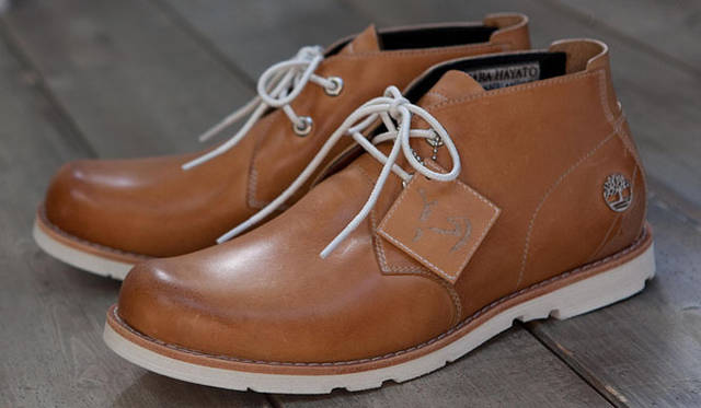 　「市原隼人×ティバーランド」チャリティーコラボレーションブーツ<br>自然環境に配慮した素材を使用した「アースキーパーズ™」コレクションでのコラボレーション。