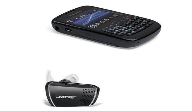 <strong>BOSE｜ボーズ</strong>　通話専用シングルイヤータイプ Bluetooth ヘッドセット「Bose® Bluetooth® headset」<br>BlackBerryでも使用可能。
