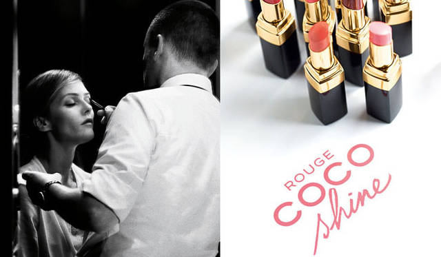 <strong>CHANEL｜シャネル</strong>　「ROUGE COCO SHINE」　ROUGE COCO同様、ミューズはVanessa Paradis（ヴァネッサ・パラディ）。 © CHANEL 