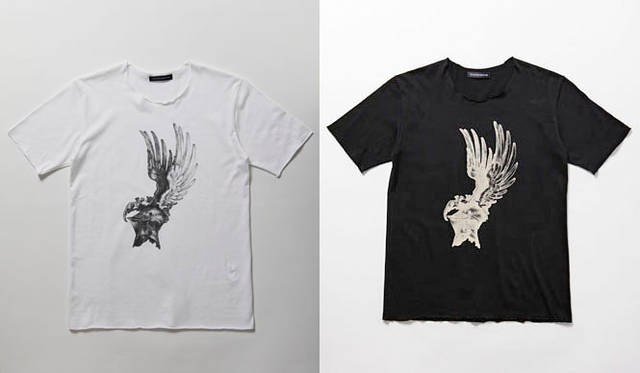 <strong>TOYO KITCHEN｜トーヨーキッチン</strong>　「WHEREABOUTS」　生地は超長綿のかすかに光沢感のある天竺を使用。一般的な仕上げのリブや折り返しをしないことで、上質な生地のしなやかさや軽さが実感できる。Tシャツ各7350円