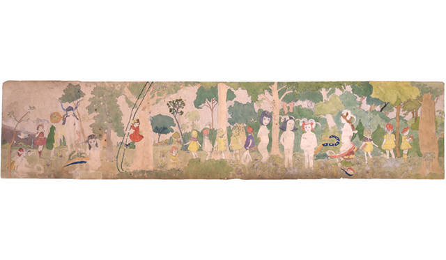 <strong>ART｜ヘンリー・ダーガー展～アメリカン・イノセンス。純真なる妄想が導く「非現実の王国で」</strong><br />『なんてこと。あなたがた、こんな大きな花を見たことある?』　Collection of Kiyoko Lerner ©Kiyoko Lerner,2011