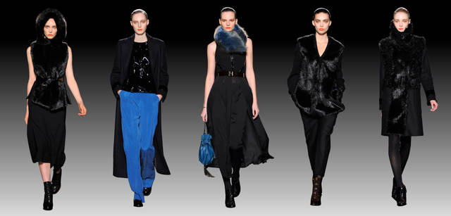 <strong>SPORTMAX｜スポーツマックス</strong>　2011-12秋冬コレクションより。