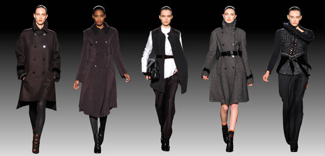 <strong>SPORTMAX｜スポーツマックス</strong>　2011-12秋冬コレクションより。