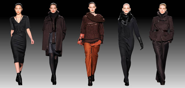 <strong>SPORTMAX｜スポーツマックス</strong>　2011-12秋冬コレクションより。