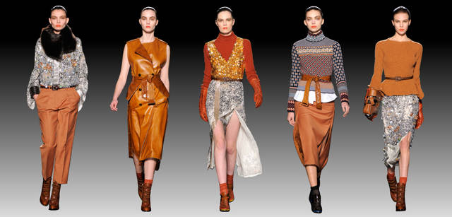 <strong>SPORTMAX｜スポーツマックス</strong>　2011-12秋冬コレクションより。