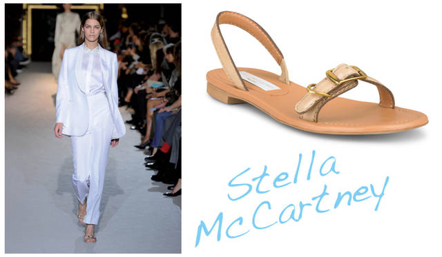 <strong>STELLA McCARTNEY｜ステラ マッカートニー</strong>　サンダル 5万6700円（ステラ マッカートニー／ユニット＆ゲスト） Tel. 03-3710-3107