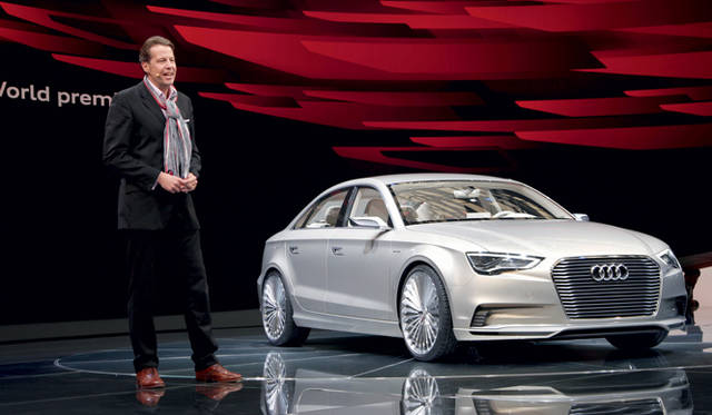 <strong>Audi A3 e-tron｜アウディ A3 e-tron</strong>　アウディ チーフデザイナー ステファン・ジーラフ氏