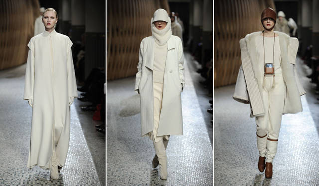 <strong>HERMÈS｜エルメス</strong>　　2011-12年秋冬コレクションより　Photo by Jean-François José