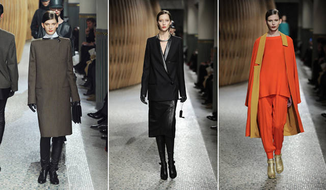 <strong>HERMÈS｜エルメス</strong>　　2011-12年秋冬コレクションより　Photo by Jean-François José