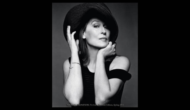 <strong>BALS｜バルス マイケル・トンプソン写真集「PORTRAITS」</strong>　メリル・ストリープ