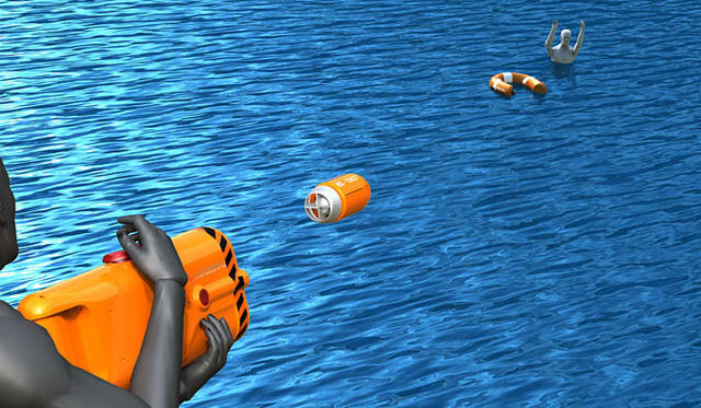 <strong>ジェームズ ダイソン アワード</strong>　2010年 国際最優秀賞「LONGREACH」－ 救命用浮き輪発射装置（オーストラリア）