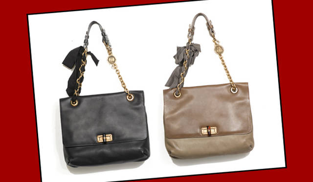 <strong>LANVIN｜ランバン</strong>　バッグ「ランバン ハッピー」 各17万7450円