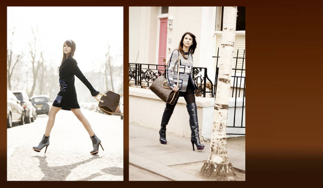 <strong>LOUIS VUITTON｜ルイ・ヴィトン</strong>　　「SPEEDY BANDOULIERE（スピーディ・バンドリエール）」　©LOUIS VUITTON/BOO GEORGE　　STYLIST&MODEL CAROLINE SIEBER