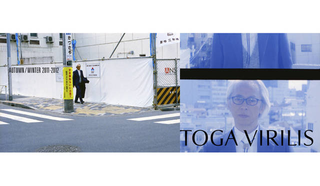 <strong>TOGA VIRILIS｜トーガ ビリリース</strong>　栗野宏文氏がイメージビジュアルにを起用されているのも話題。 