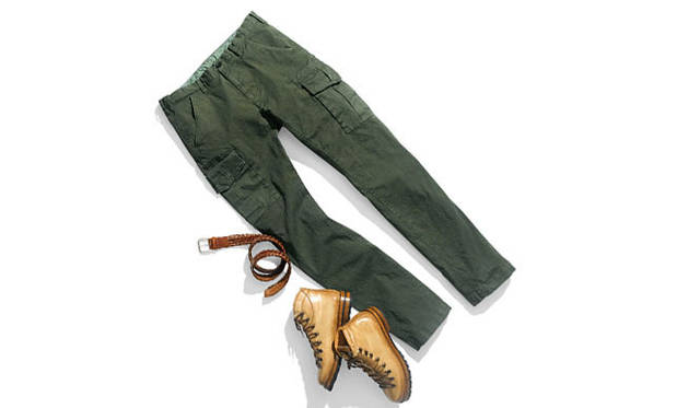 <strong>ESTNATION｜エストネーション</strong>　パンツ2万4150円（エストネーション）、ブーツ13万1250円（マルモラーダ）、ベルト2万1000円（オルチアーニ）