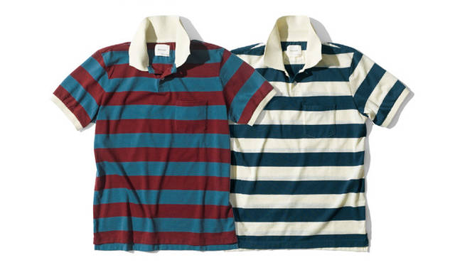 <strong>ESTNATION｜エストネーション</strong>　「BAND OF OUTSIDERS」ポロシャツ各1万7850円（バンド オブ アウトサイダーズ）