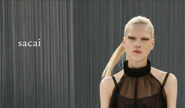 <strong>sacai｜サカイ</strong>　2011-12秋冬コレクション 