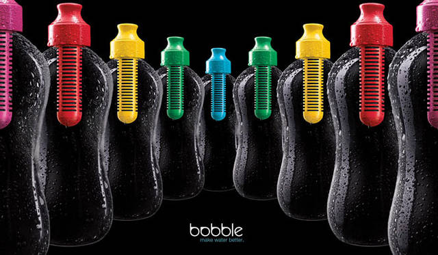 <strong>ASPLUND｜アスプルンド</strong>　 KARIM Rashidデザイン 浄水フィルター付きウォーターボトル「bobble」