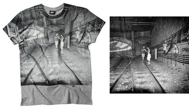 <strong>55DSL｜FIFTYFIVEDSL</strong>　「55DSL×ALEX FAKSO」コラボレーションTシャツ 6090円　© the images are properties of Alex Fakso