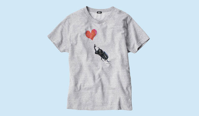 <strong>BOHEMIANS｜ボヘミアンズ</strong>　定番モチーフのカブトムシをプリントした半そでスウェット 8400円