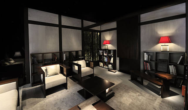 <strong>ARMANI / CASA｜アルマーニ / カーザ</strong>　「アルマーニ / カーザ コレクション2011-2012」　「Holiday Home」image（以下すべて、今秋日本での発売予定のため、商品価格は未定）