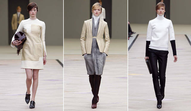 <strong>Céline｜セリーヌ</strong> 　2011-12年秋冬コレクションより。