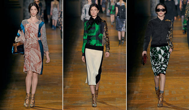 <strong>DRIES VAN NOTEN｜ドリス ヴァン ノッテン</strong>　2011-12年秋冬コレクションより。