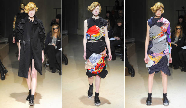 <strong>COMME des GARÇONS｜コム デ ギャルソン</strong>　2011-12年秋冬コレクションより。