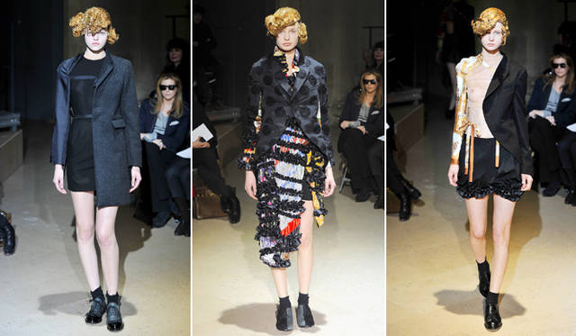 <strong>COMME des GARÇONS｜コム デ ギャルソン</strong>　2011-12年秋冬コレクションより。