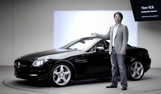 <strong>Mercedes-Benz SLK Class｜メルセデス・ベンツ SLKクラス</strong>　メルセデス・ベンツ日本 代表取締役 副社長 上野金太郎氏