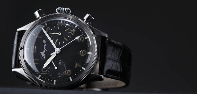 <strong>Breguet｜ブレゲ</strong>　タイプXXの希少なファーストモデル「ブレゲNo.4100」。エキシビジョンでも展示される。 