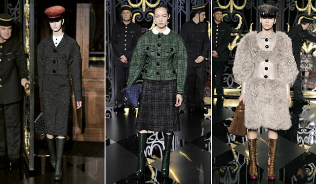 <strong>LOUIS VUITTON｜ルイ・ヴィトン</strong>　　2011-12年秋冬コレクションより。Copyrights Louis Vuitton / Chris Moore