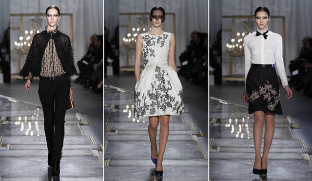 <strong>JASON WU｜ジェイソン ウー</strong>　　2011-12年秋冬コレクションより。