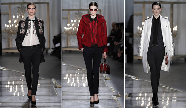 <strong>JASON WU｜ジェイソン ウー</strong>　　2011-12年秋冬コレクションより。