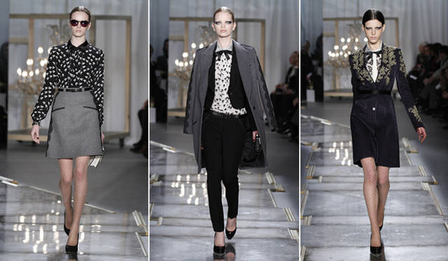 <strong>JASON WU｜ジェイソン ウー</strong>　　2011-12年秋冬コレクションより。