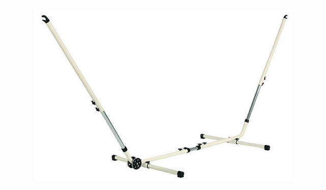 <strong>LIVING MOTIF｜リビング・モティーフ</strong>　ハンモックスタンド（スチール、耐荷重120kg）3万3600円