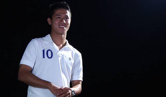 <strong>NIKE SPORTSWEAR｜ナイキ スポーツウェア</strong>　ナイキ スポーツウェア「NIKE GS POLO」　横浜F・マリノス 小野裕二選手