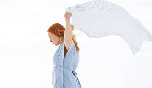 <strong>doinel｜ドワネル</strong>　ウォッシュドリネンのタオルケット「KASTE」