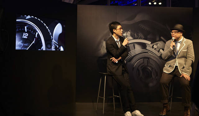 <strong>Breguet×OPENERS NIGHT｜ブレゲ×OPENERSナイト</strong>　　田中知之氏とOPENERS編集長山口幸一によるトークショー。