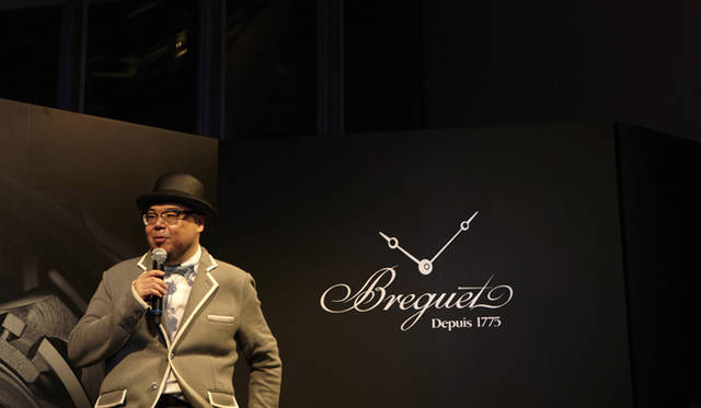 <strong>Breguet×OPENERS NIGHT｜ブレゲ×OPENERSナイト</strong>　　田中氏は、ブレゲの愛用者でもある。