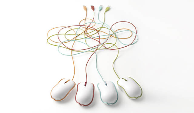 <strong>nendo｜ネンド</strong>　nendo×ELECOM コンピューターマウス「rinkak」