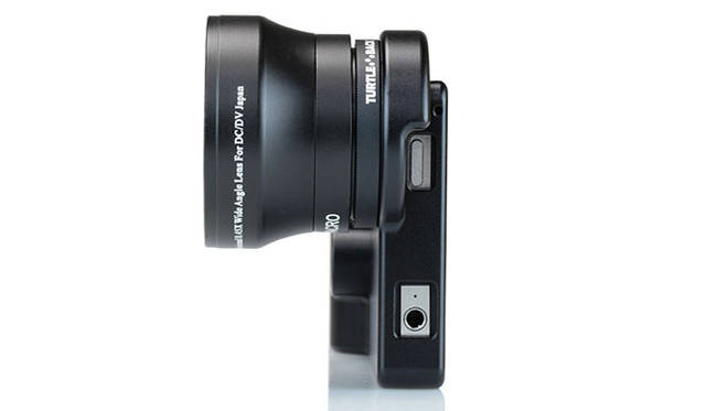 <strong>Turtleback｜タートルバック</strong>　カメラ型 iPhone 4専用ケース「Turtleback TurtleJacket for iPhone 4」　※別売の交換レンズを使用