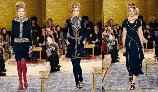 <strong>CHANEL｜シャネル</strong>　メティエダールコレクション「パリ――ビザンス」　©CHANEL